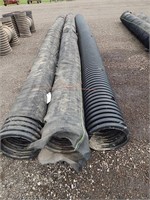 3 Perforated poly culverts; approx. 17'x12"; 2 ha