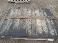 5 Rubber mats; approx. 48"x72" and 1 rubber stri