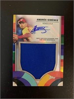 2023 Topps Andres Gimenez World Baseball Classic V