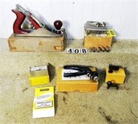 5 – Assorted Stanley boxed tools, G+-Vg: