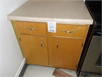 2 Door / 2 Drawer Kitchen Cabinet w/ Laminite Top