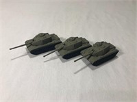 3 - 1974 Hot Wheels Military Tanks Diecasts