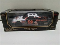 Racing Champions Nascar #59 die cast bank with key