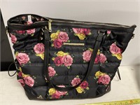 Black and Rose Betsy Johnson Handbag
