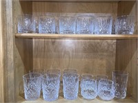 Waterford Crystal Glasses Lot C