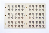 Coin Roosevelt Dime Partial Set With Silver
