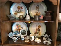 Souvenir Porcelain, American Greetings Plates