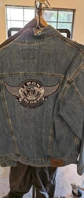 Iron rider blue Jean medium  jacket