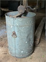 Antique Galvanized Honey Extractor