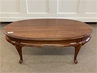 Lane Cherry Oval Coffee Table