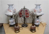 (5) Vintage Lamps