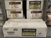 Simson Strong Tie Assorted Hardware