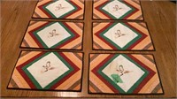 6 Pheasant Place Mats