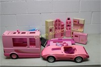 Barbie Car, Camper & More