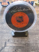 Paul Henderson Signed NHL Hockey Puck Autographed