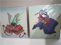 (2) Paper Japanese Art Pieces