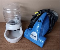 Handheld Shark Vacuum & Automatic Pet WaterDish