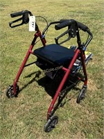 Dolsmite Legacy seat/walker with dual brakes and
