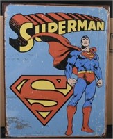 Superman Tin Sign