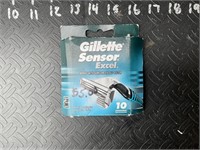 Gillette sensor, razor cartridges