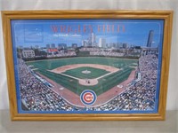 Framed Chicago Cubs "Wrigley Field" Picture