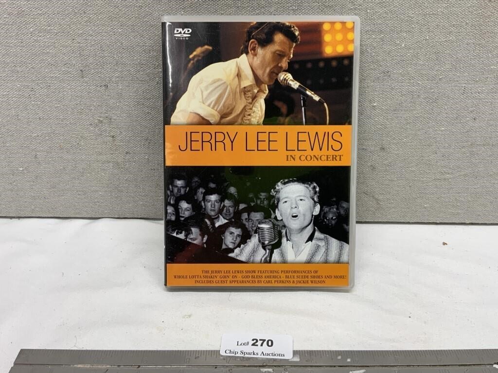 Vintage Jerry Lee Lewis DVD in Concert