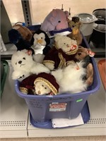 Assorted TY bears