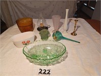 Miscellaneous Glassware and Decor