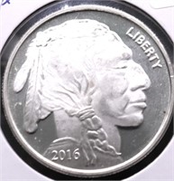 1 OZ .999 SILVER ROUND