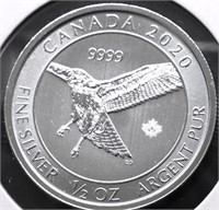 1/2 OZ .9999 SILVER ROUND