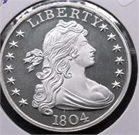 1 OZ .999 SILVER ROUND