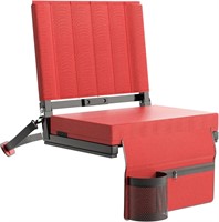 Red JVIBI Stadium Seats with Back Support