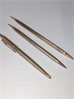 Goldtone Pen and Pencil Set