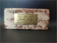 Architectural Salvage - Brick From Loew's Grand