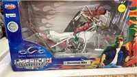 American chopper Christmas bike scale 1/10