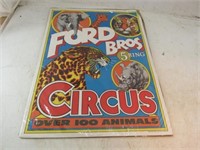 Ford Bros Circus Poster 18 x 24