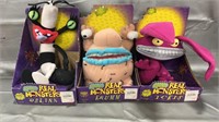 1995 Real Monsters Plush Figures Qty 3
