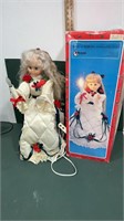 Roses & Ribbons Animated 24 inch Doll with box