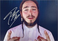 Autograph COA Post Malone Photo