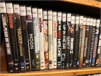 (25) Action, Thriller, Adventure DVDs Movies