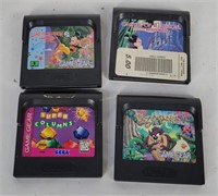 4 Game Gear Games - Mickey Mouse, Taz