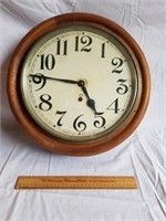 Ansonia Clock Needs TLC 15 & 3/4 x 15 & 3/4"