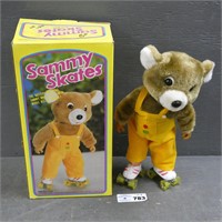 Sammy Skates Battery Operated Bear