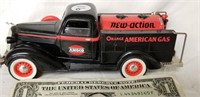 AMOCO Orange American Gas Toy Tanker Bank
