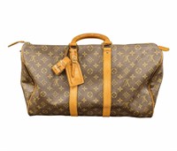 Authentic Louis Vuitton Keep All 45