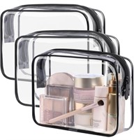 PACKISM, 3 PACK OF TSA APPROVED CLEAR STORAGE