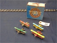 box of 1928 PT-17 Kaydet toy biplanes