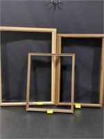 3 frames no glass, 16x26, 20x16, 20x28
