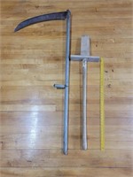 Hand Scythe & Tree Planter