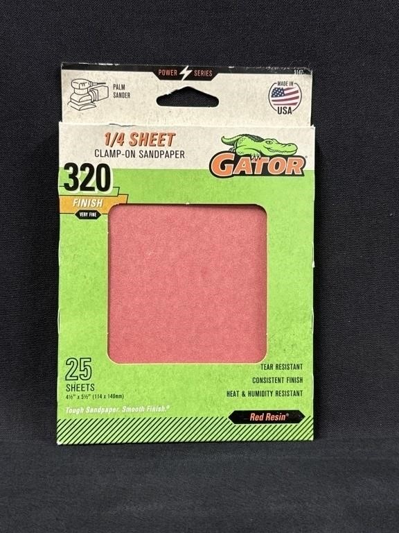 Gator 1/4 Sheet Sandpaper Clamp-On Palm Sander